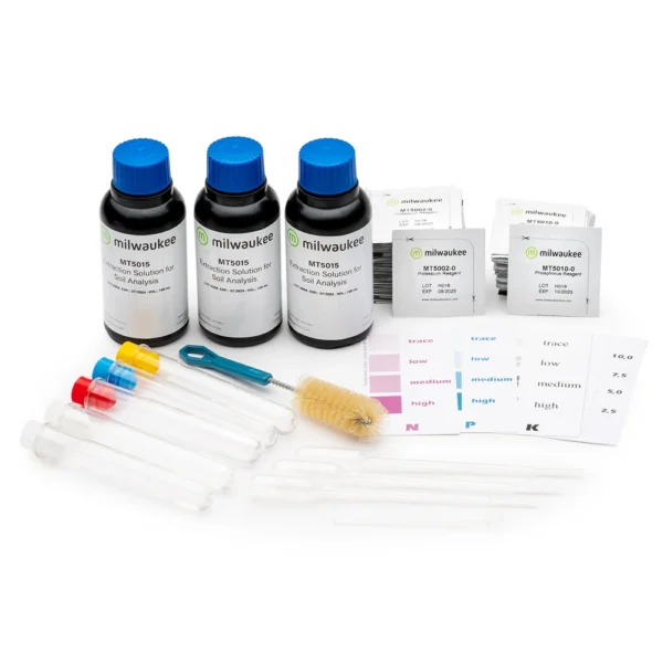 Kit d'analyse de sol Milwaukee MT6003 N, P, K